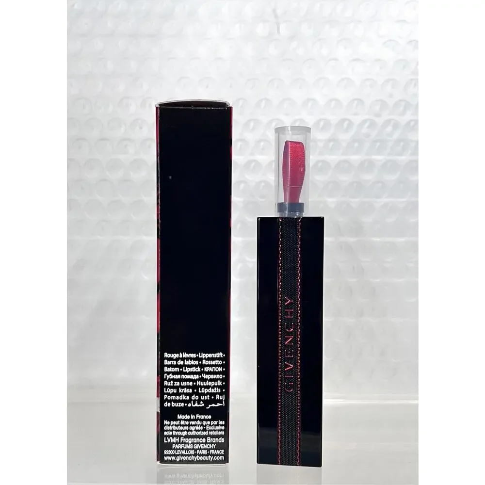 Givenchy Rouge Interdit #25‎ Revelateur Ltd. Ed. Marble Lipstick (Red) NIB